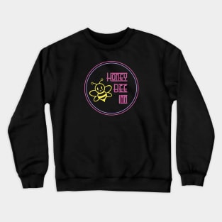 Honey Bee Inn Neon Sign Crewneck Sweatshirt